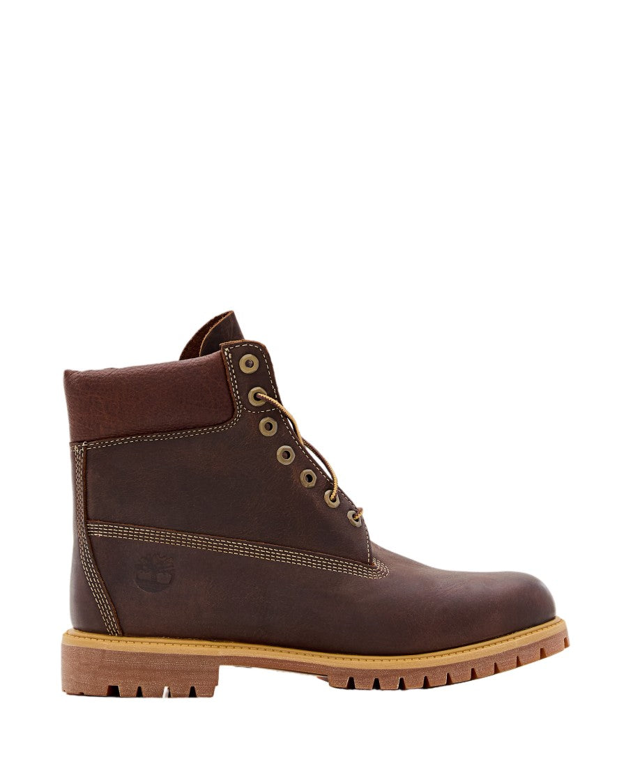 Timberland Durable Lace-Up Waterproof Boot With Padded Collar