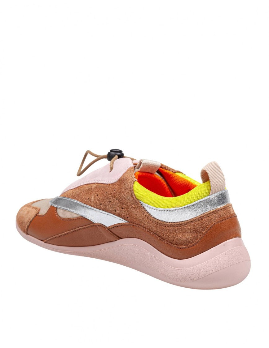 Vic Matié Multicolor Split Leather Sneakers