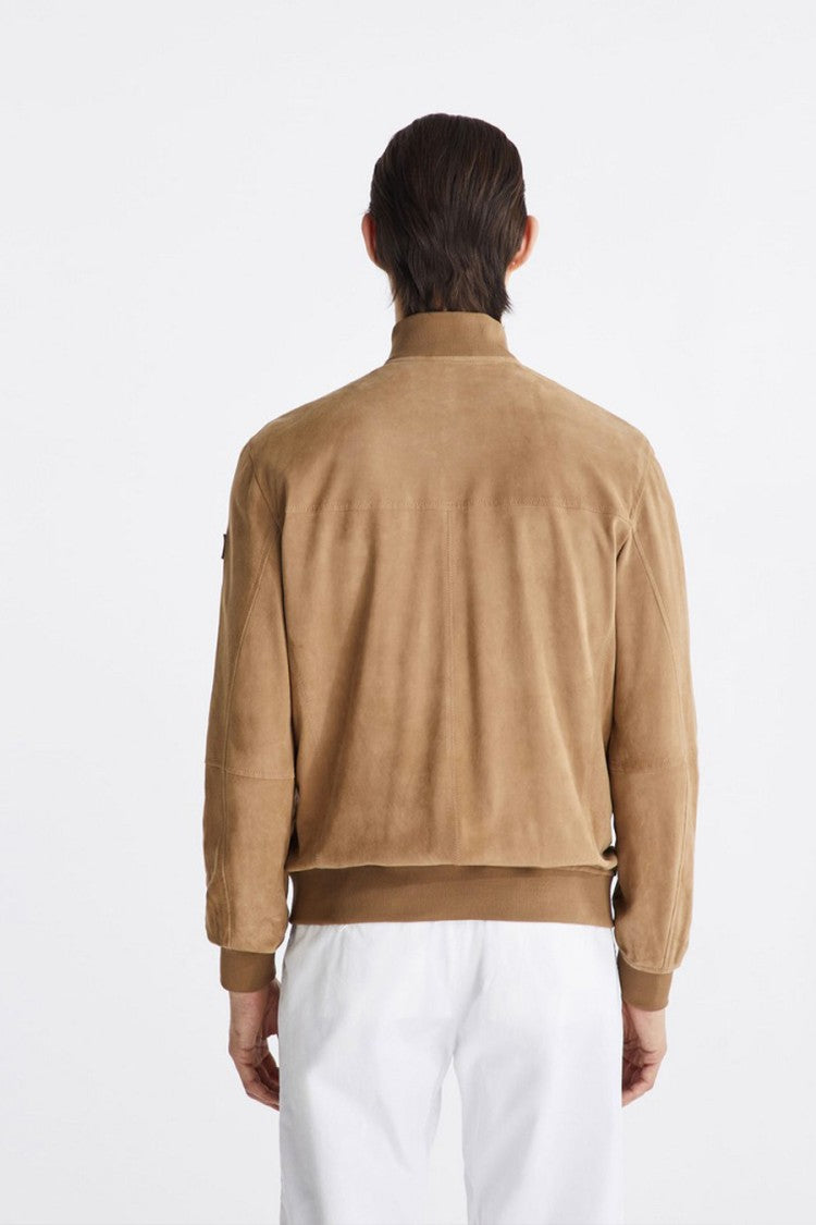 Peuterey Multicolor Nylon Zip-Up Bomber Jacket