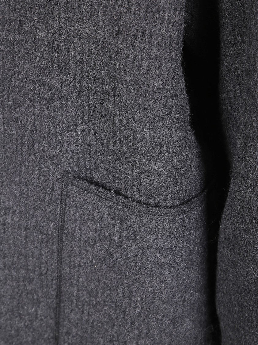 Labo.Art Mandarin Collar Blazer With Button Fastening