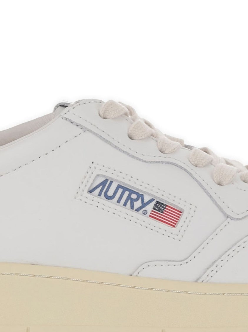 Autry Low-Top Sneakers With Perforated Detailing