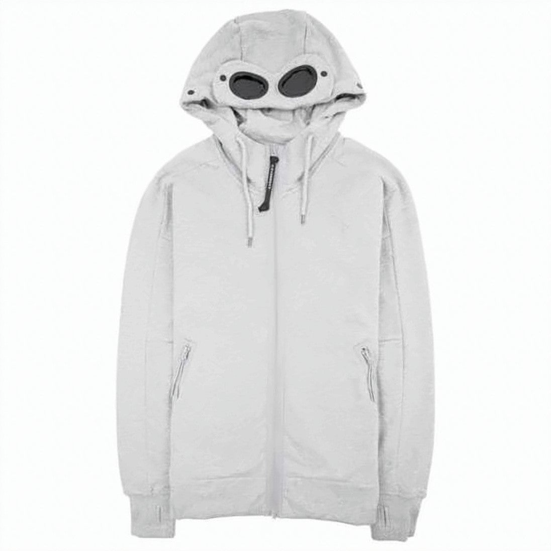 C.P. Company Zip-Up Hoodie With Unique Goggles
