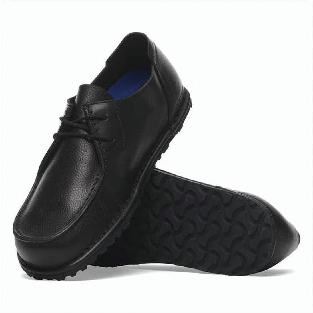 Birkenstock Moccasin-Style Sneakers With Textured Rubber Sole