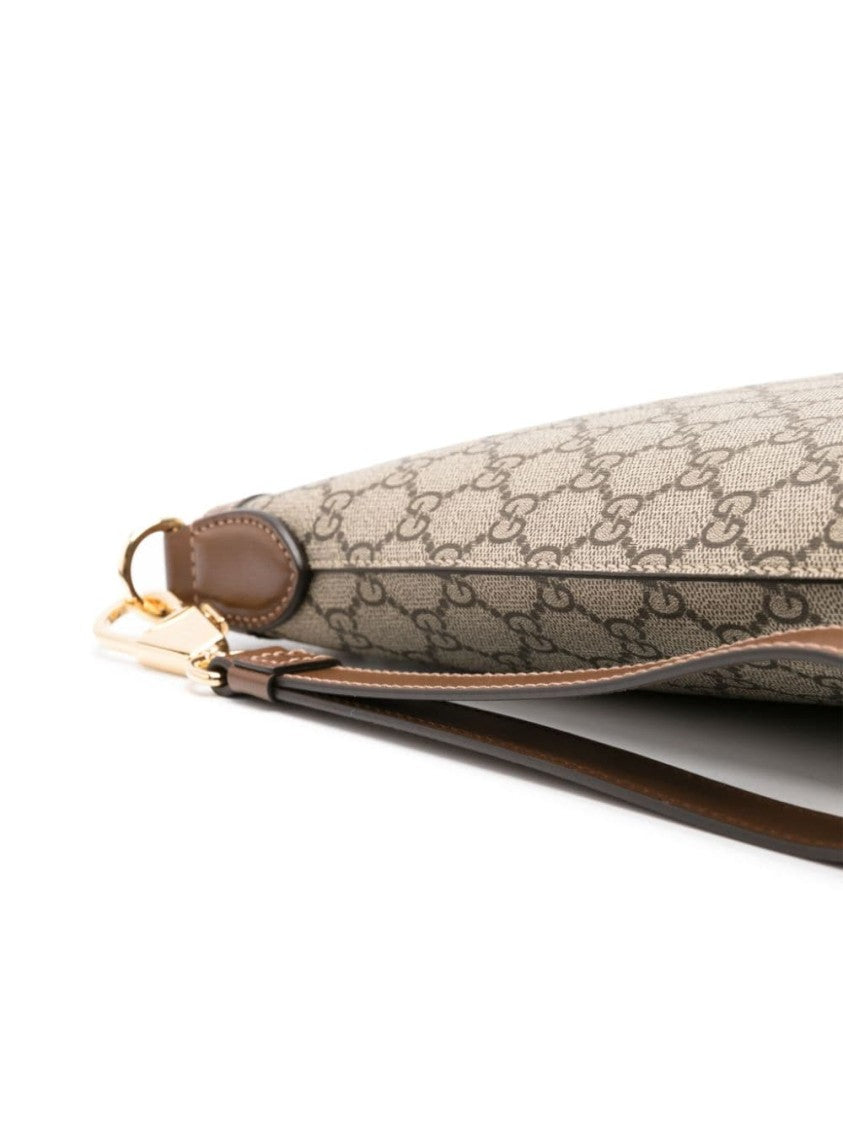 Gucci Gg Supreme Monogram Large Crossbody Bag