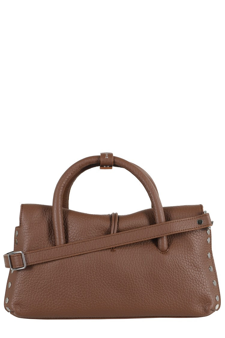 Zanellato Dotta Centauro Small Grained Leather Handbag