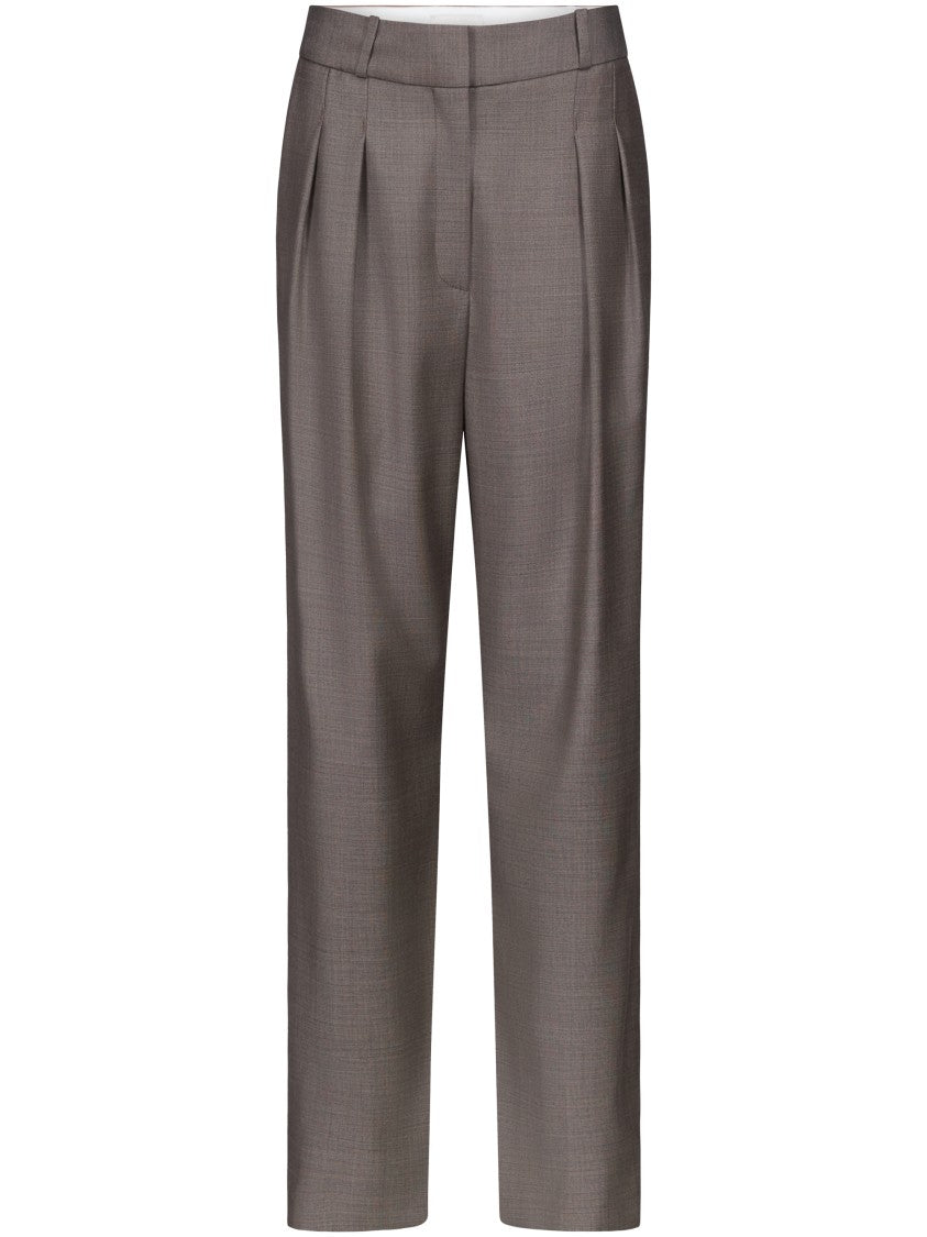 Loulou De Saison Cropped Straight-Leg Trousers With Tailored Fit