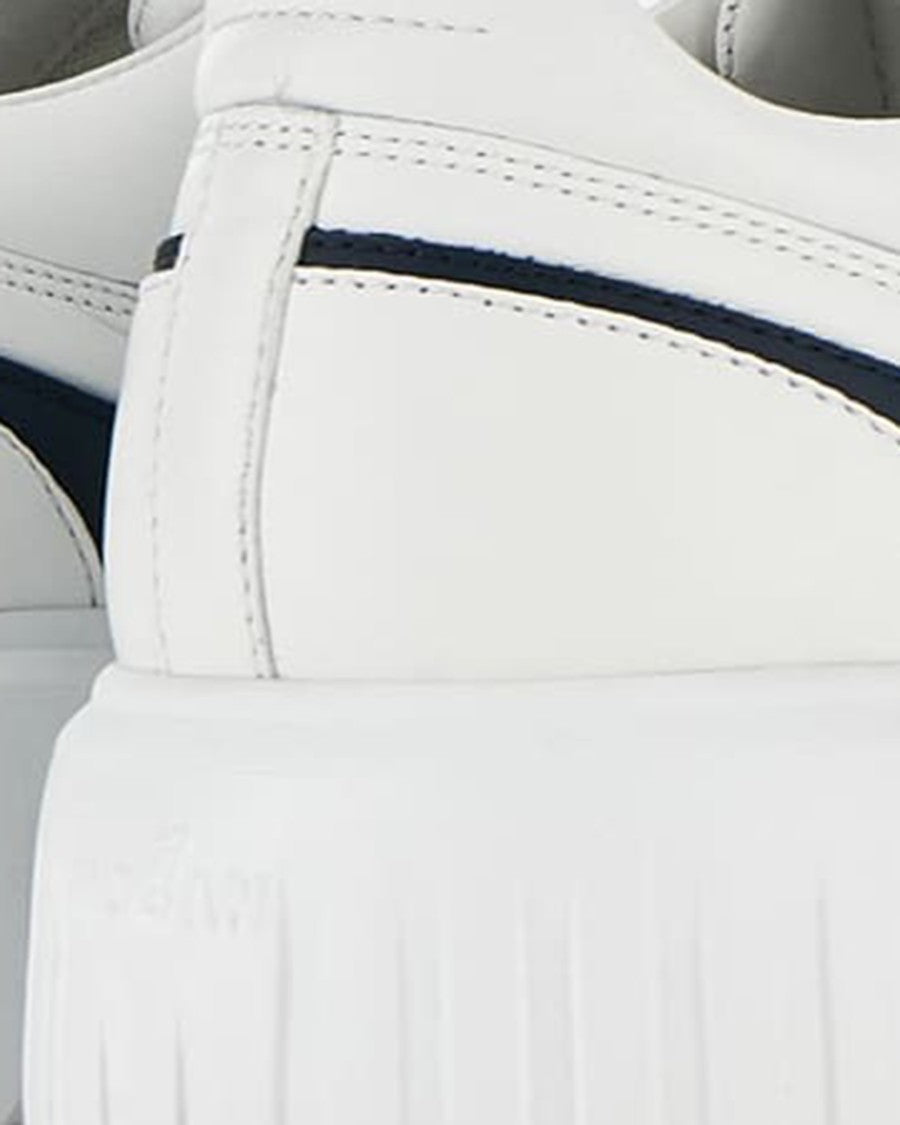 Hogan H-Stripes Low-Top Sneakers With Smooth Leather Upper