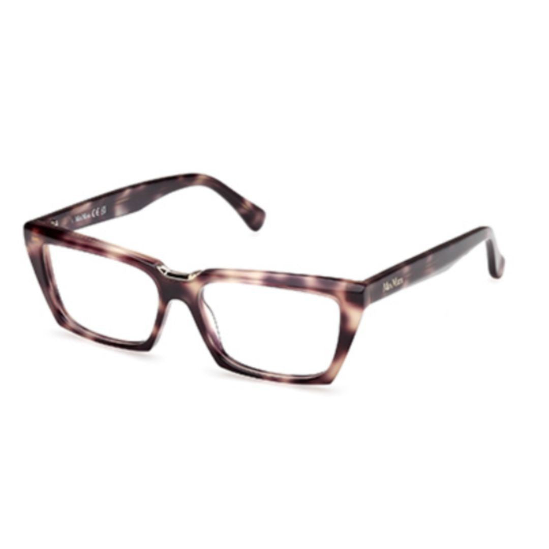 Max Mara Mm5180 Rectangular Tortoiseshell Eyeglasses