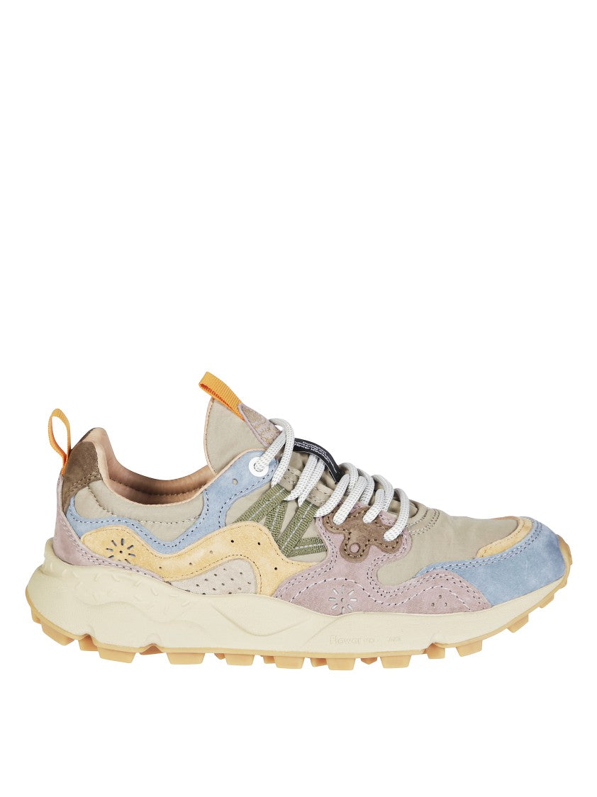 Flower Mountain Multi-Panel Pastel Sneakers