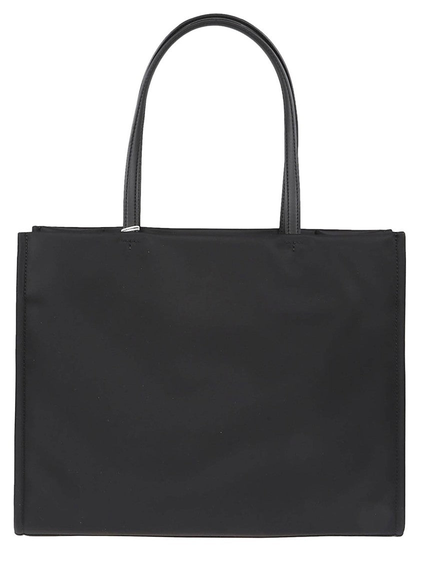 Tory Burch Rectangular Nylon Bag With Magnetic Closure