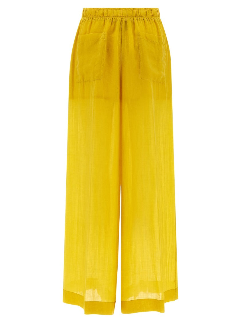 Nude Palazzo Pants