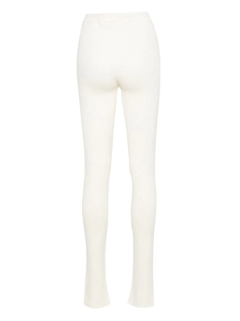 Aeron Ribbed Slit Front Leggings