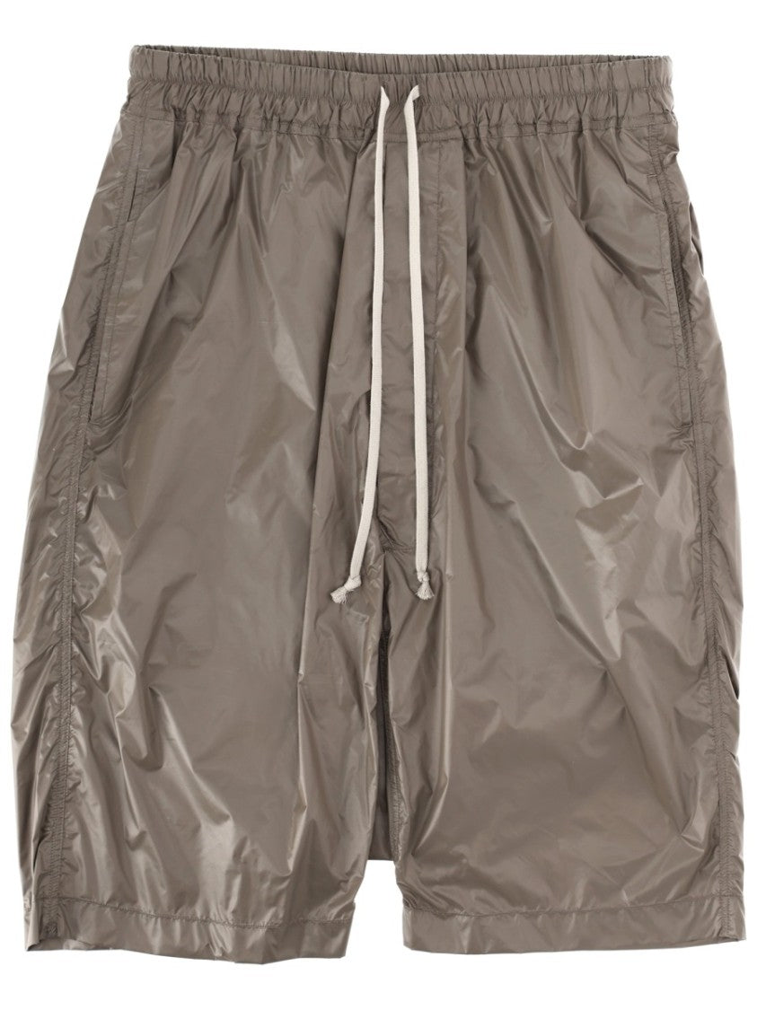 Drkshdw By Rick Owens Drawstring Pods Dropped Shorts