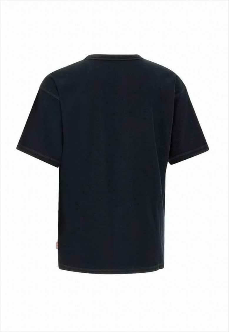 Diesel Relaxed Fit Black T-Shirt