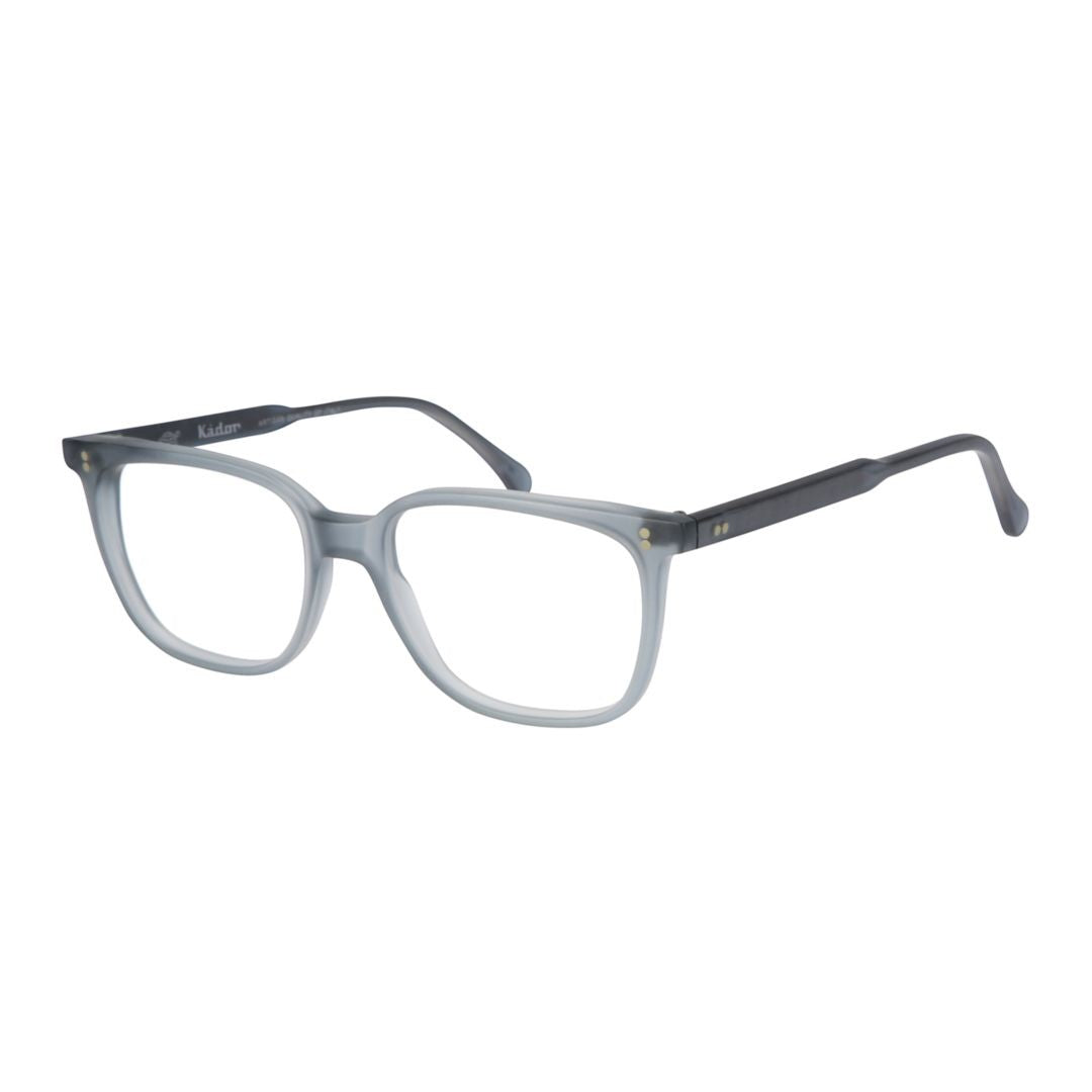Kador Grey Lait Translucent Round Eyeglasses