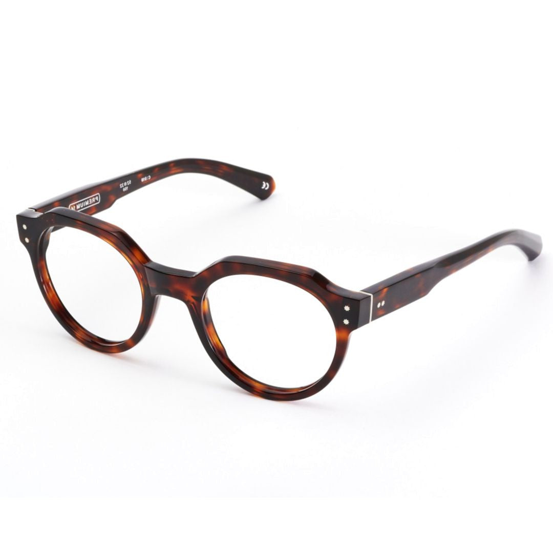 Kador Tortoiseshell Premium 14 Round Eyeglasses