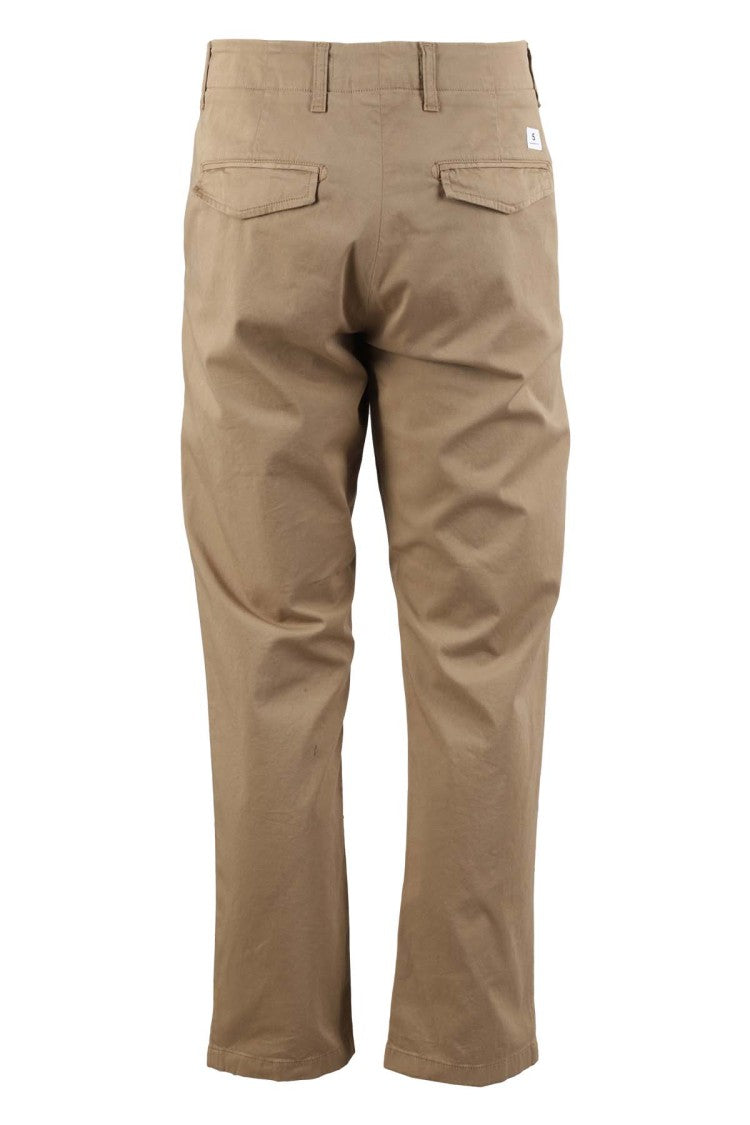 Department 5 Tobacco Gabardine Straight-Leg Pants