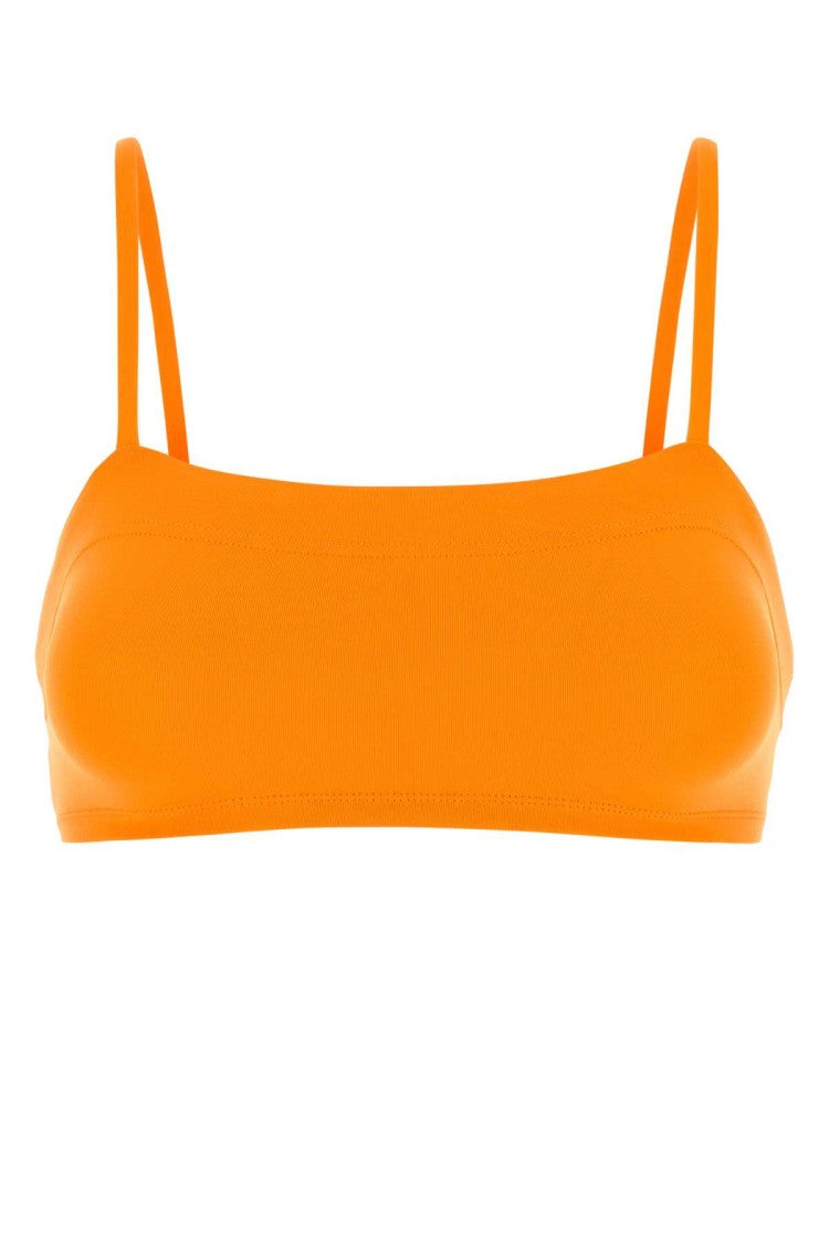 Eres Orange Stretch Nylon Azur Bikini Top