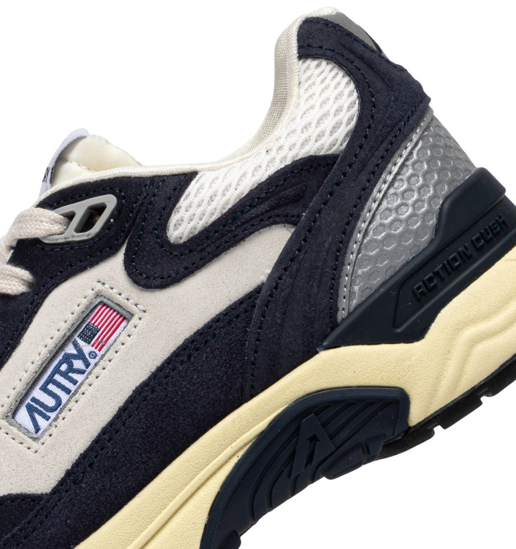 Autry Hyperway Lowsuebic Mesh Spblu Silv Sneakers