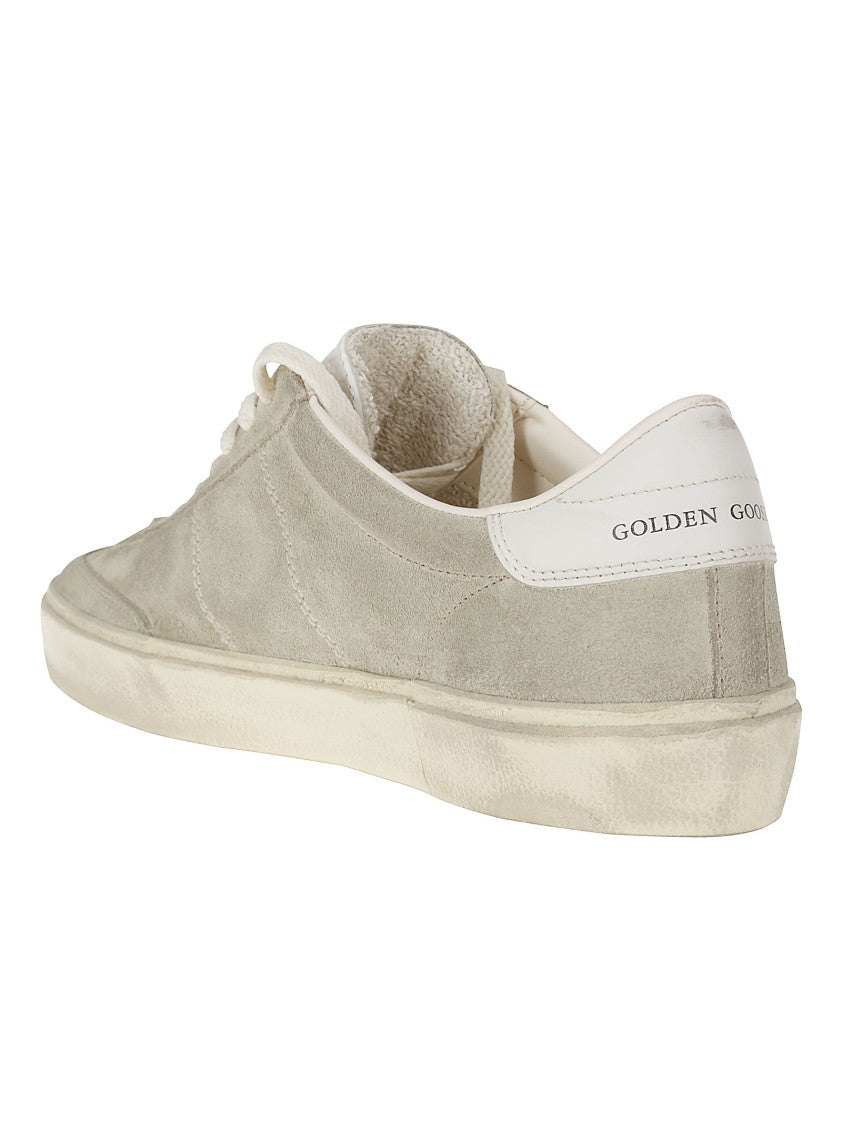 Golden Goose Gray Suede Sneaker