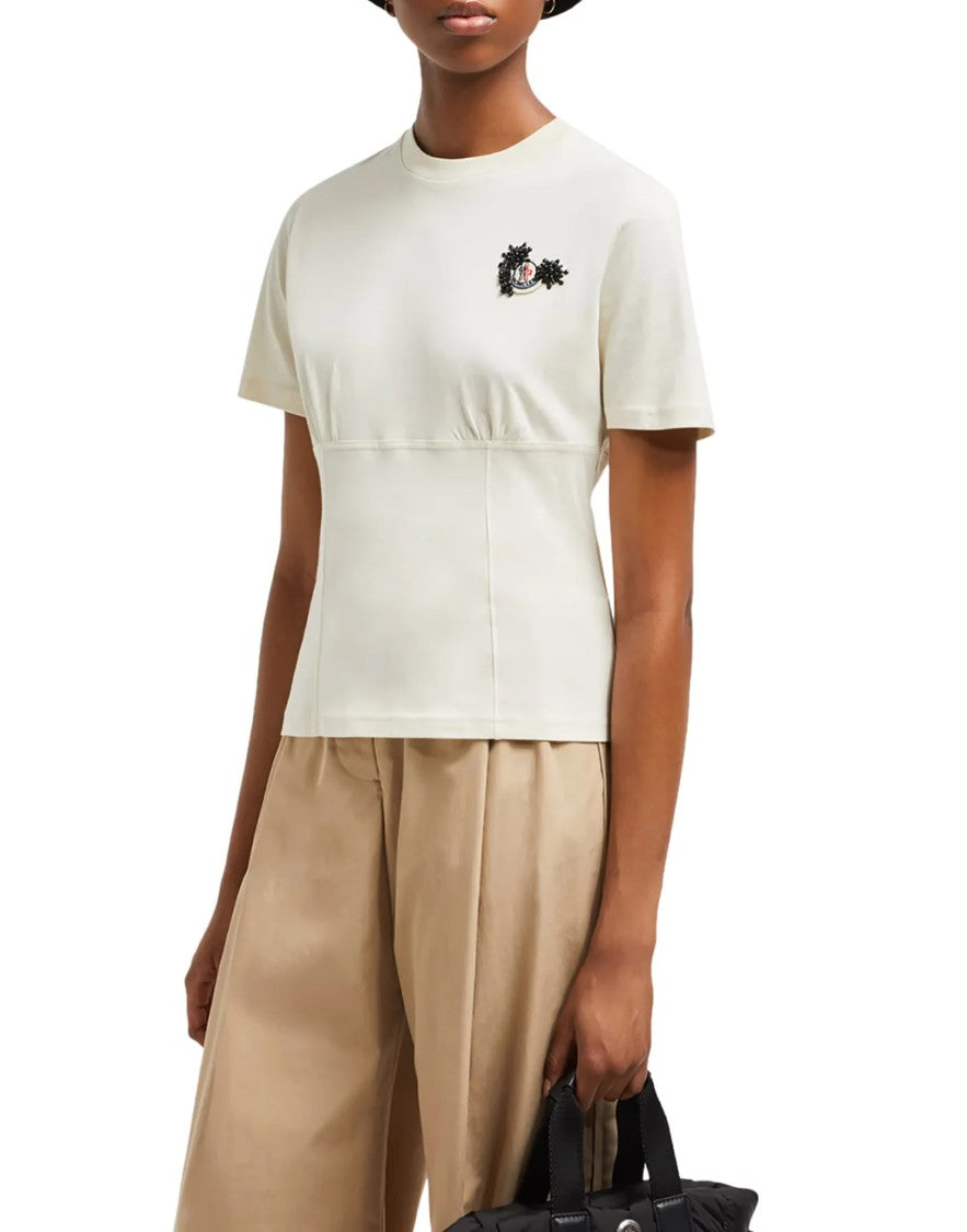 Moncler Hand-Beaded Logo T-Shirt