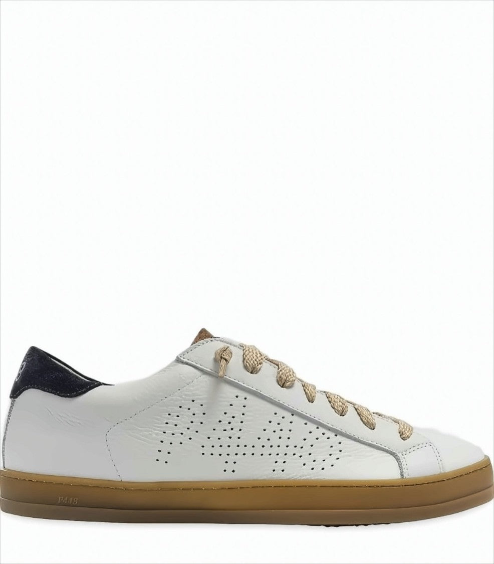 P448 Low-Top Sneakers With Perforated Logo