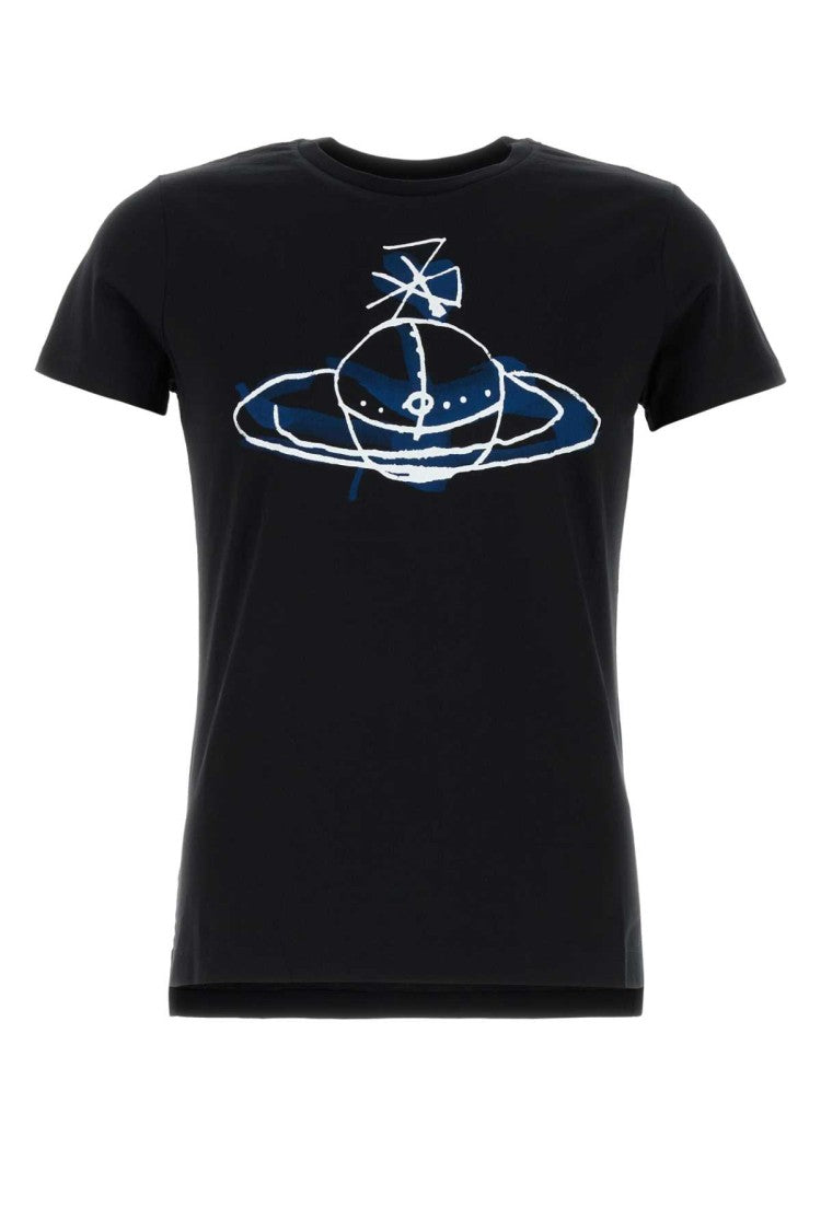 Vivienne Westwood Black Cotton T-Shirt