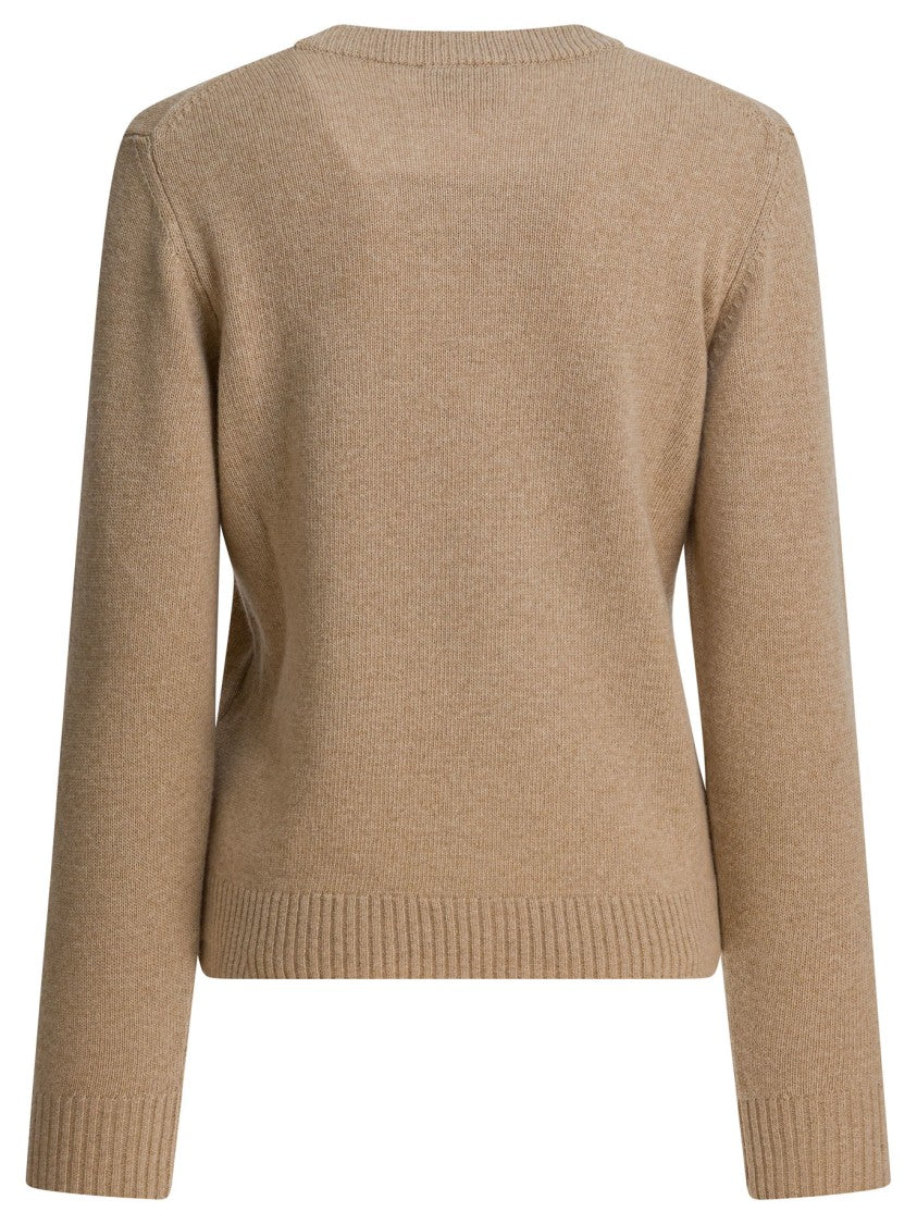 Ganni Wool Crew Neck Sweater