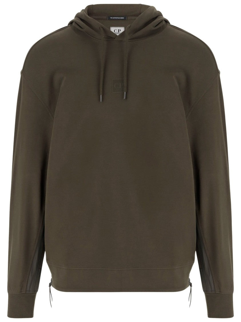 C.P. Company Stretch Cotton Sweatshirt With Logo