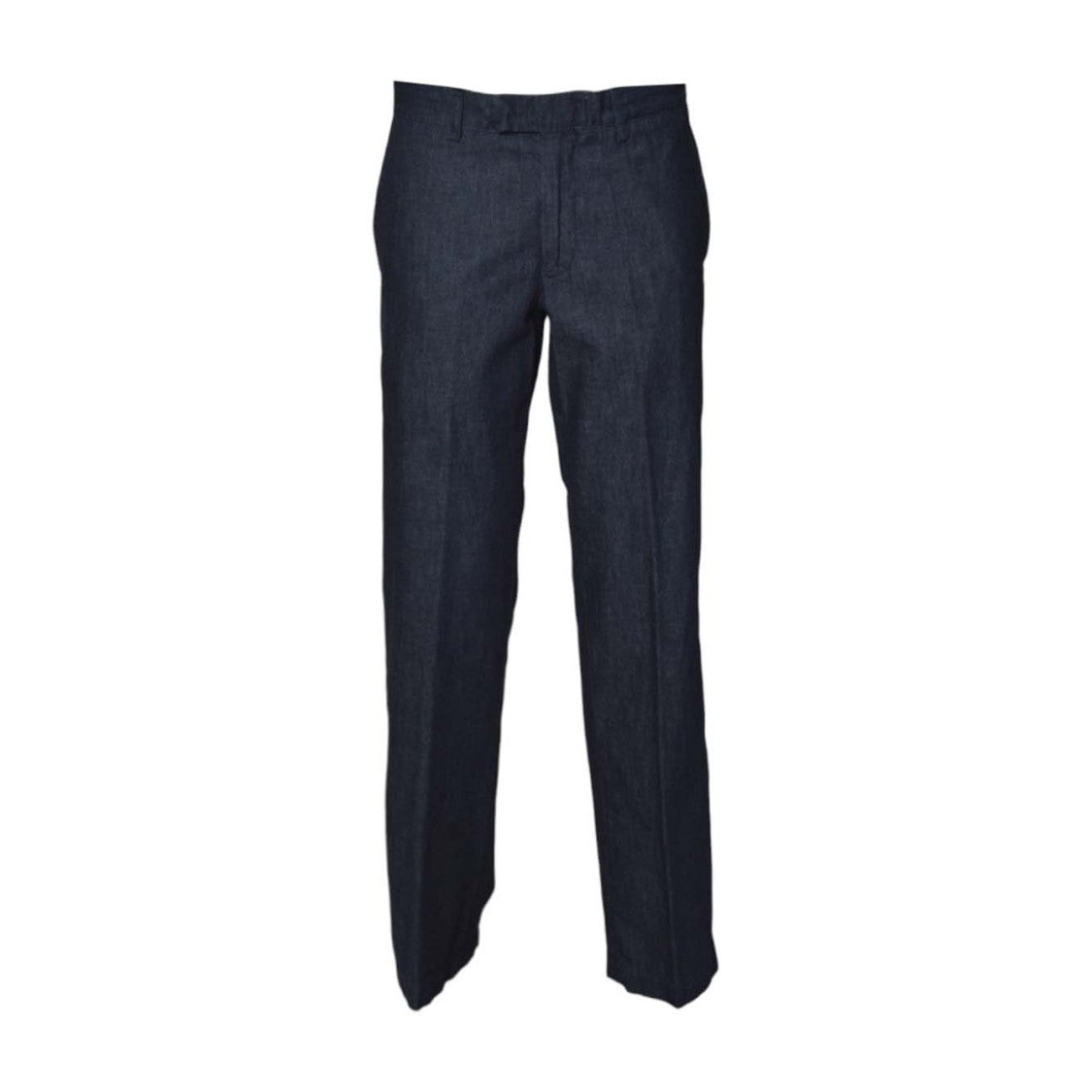 Aspesi Blue Cotton Denim Straight Trousers