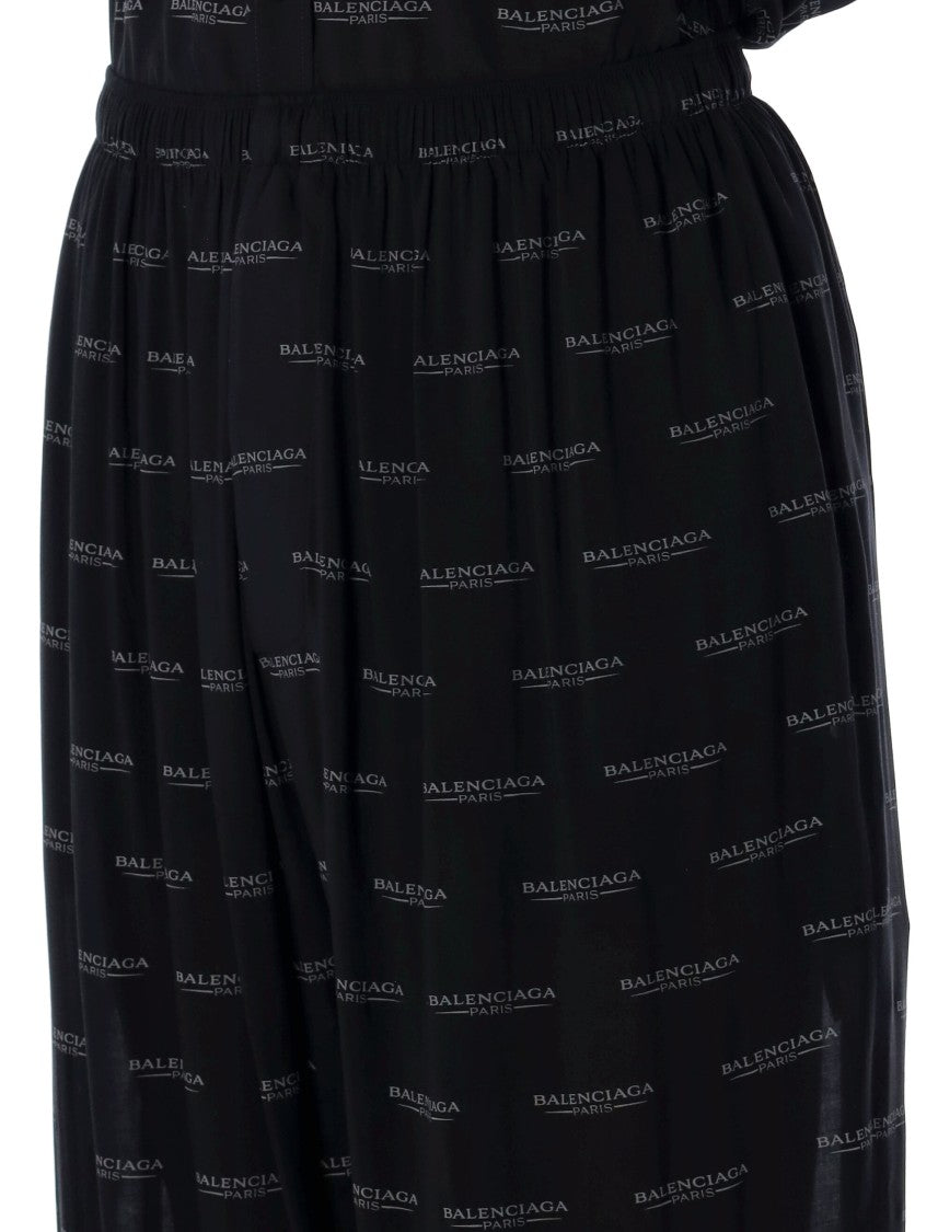 Balenciaga Logo Pyjama Pants