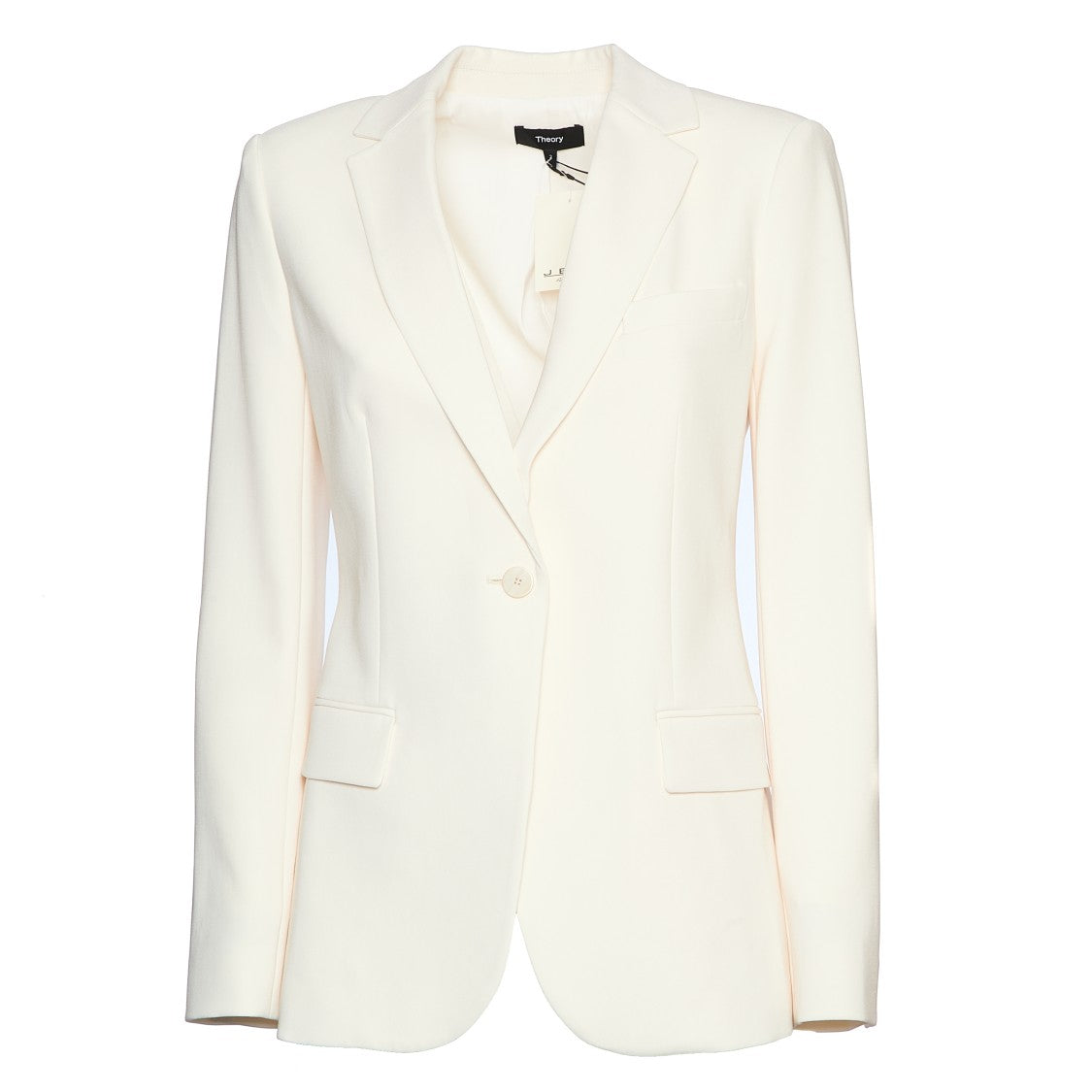 Theory Tailored White Blazer Staple B