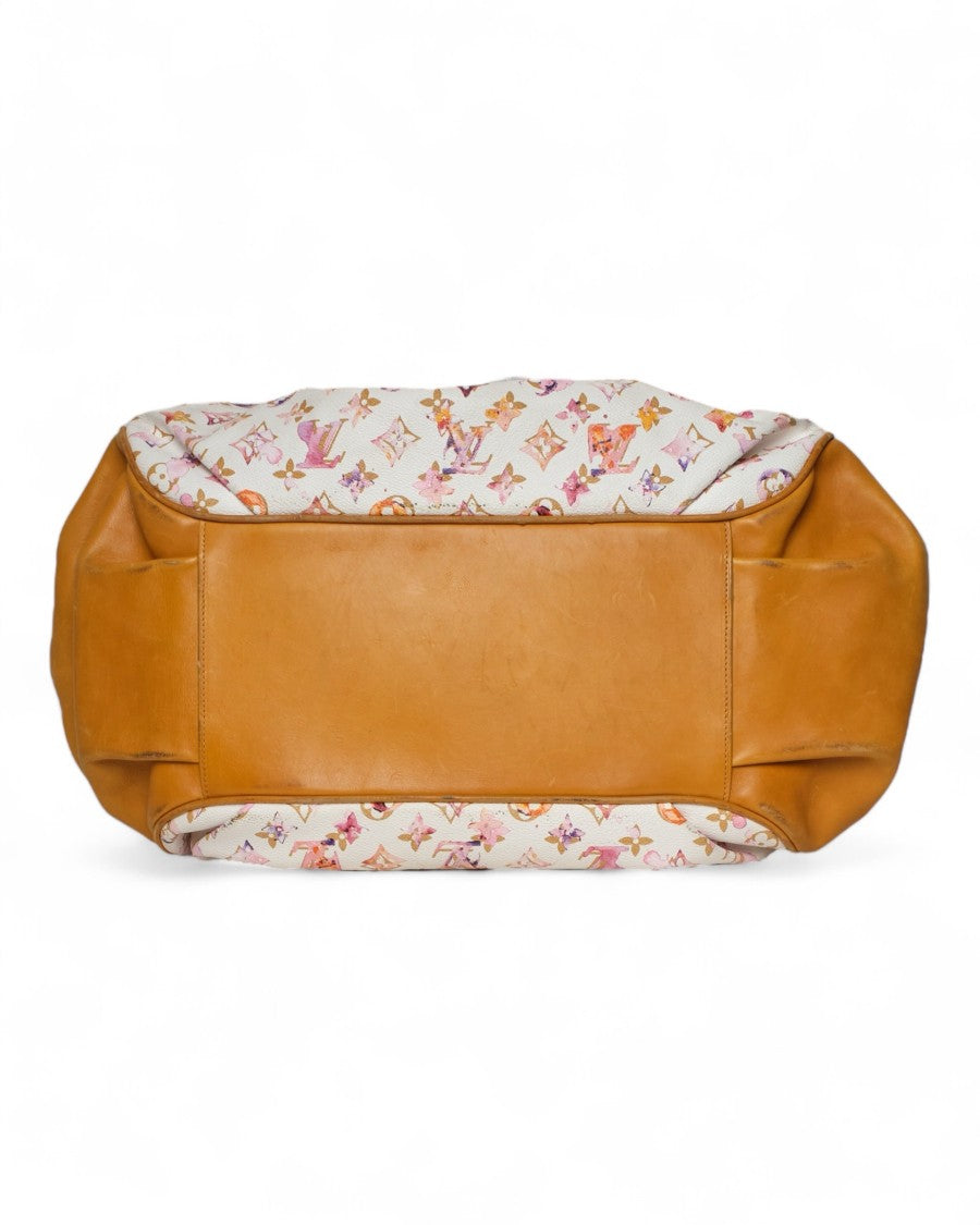 Louis Vuitton Limited Edition Aquarelle Leather Shoulder Bag