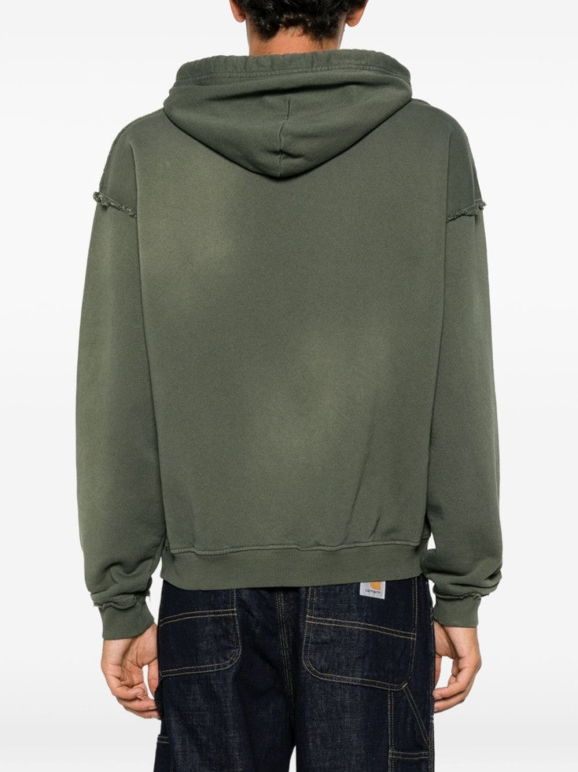 Diesel Hooded Relaxed-Fit Sweater - Green