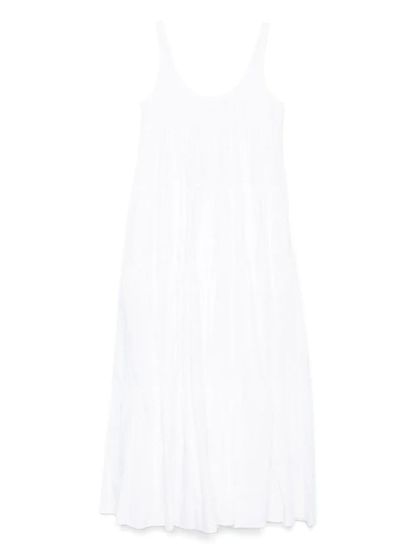 Michael Kors Scoop Neck Tier Dress