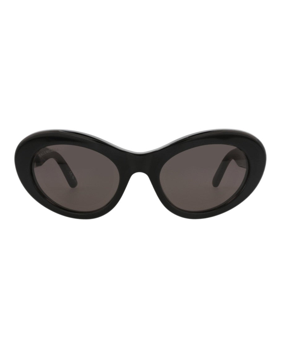 Balenciaga Round-Frame Recycled Acetate Sunglasses