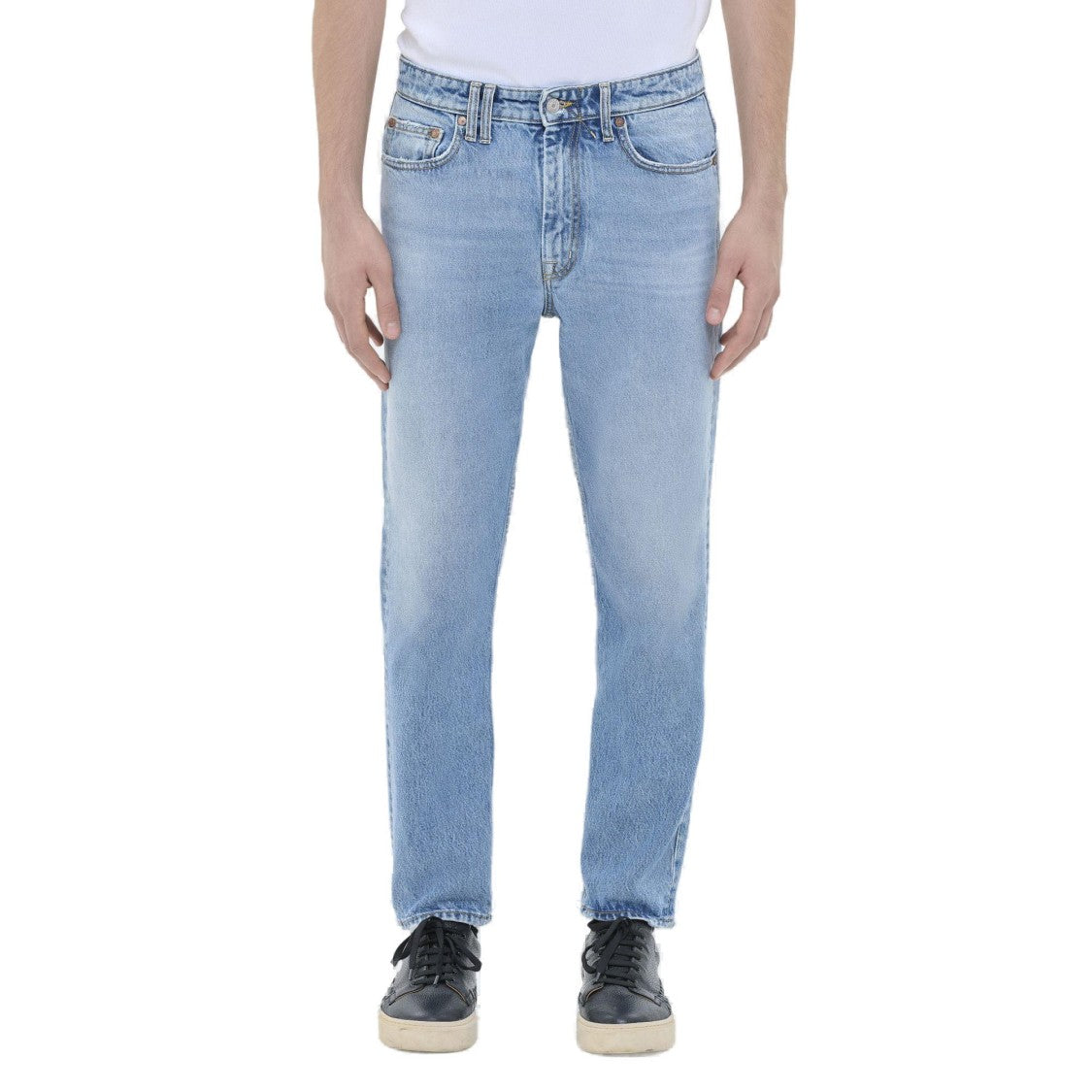 Cycle Lucky Carrot Ankle Antique Vintage Distressed Jeans