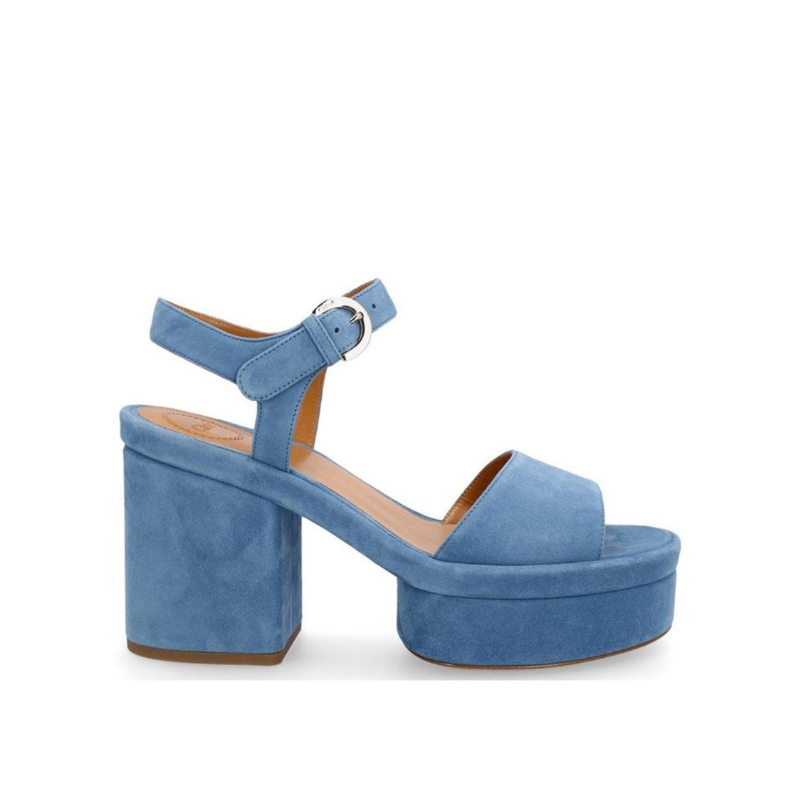 Chloé Platform Sandals With Adjustable Ankle Strap