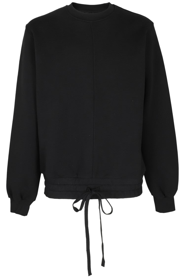 Botter Relaxed Fit Black Crewneck Sweater