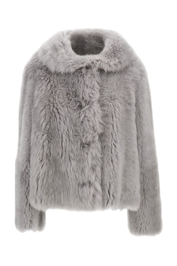 Desa 1972 Shearling Trapeze Jacket