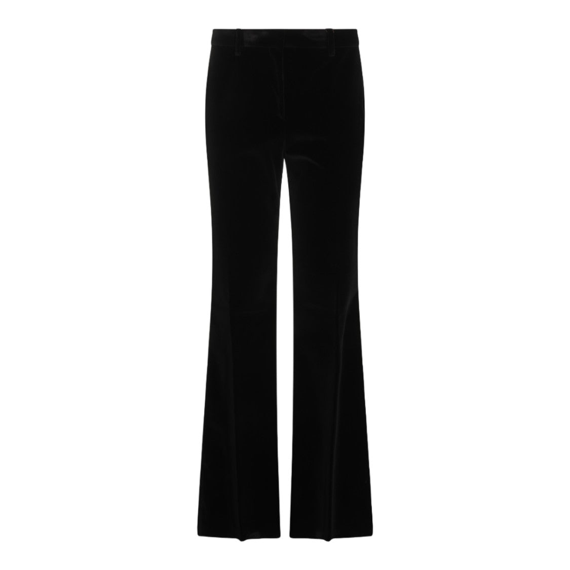 Etro Fitted Black Trousers With Subtle Bootcut
