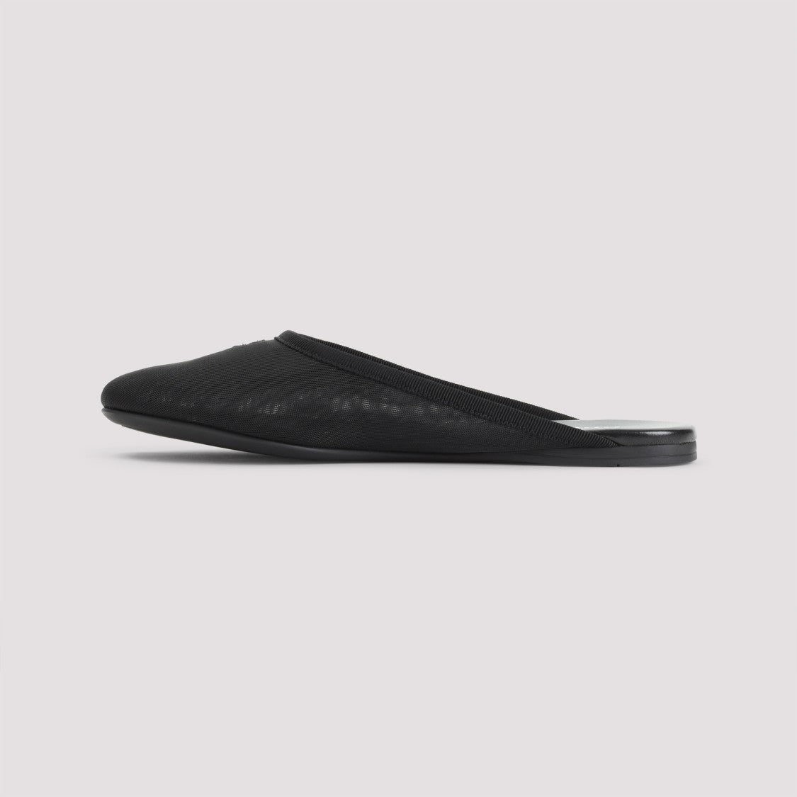 Miu Miu Slip-On Black Sneakers With Minimalist Design