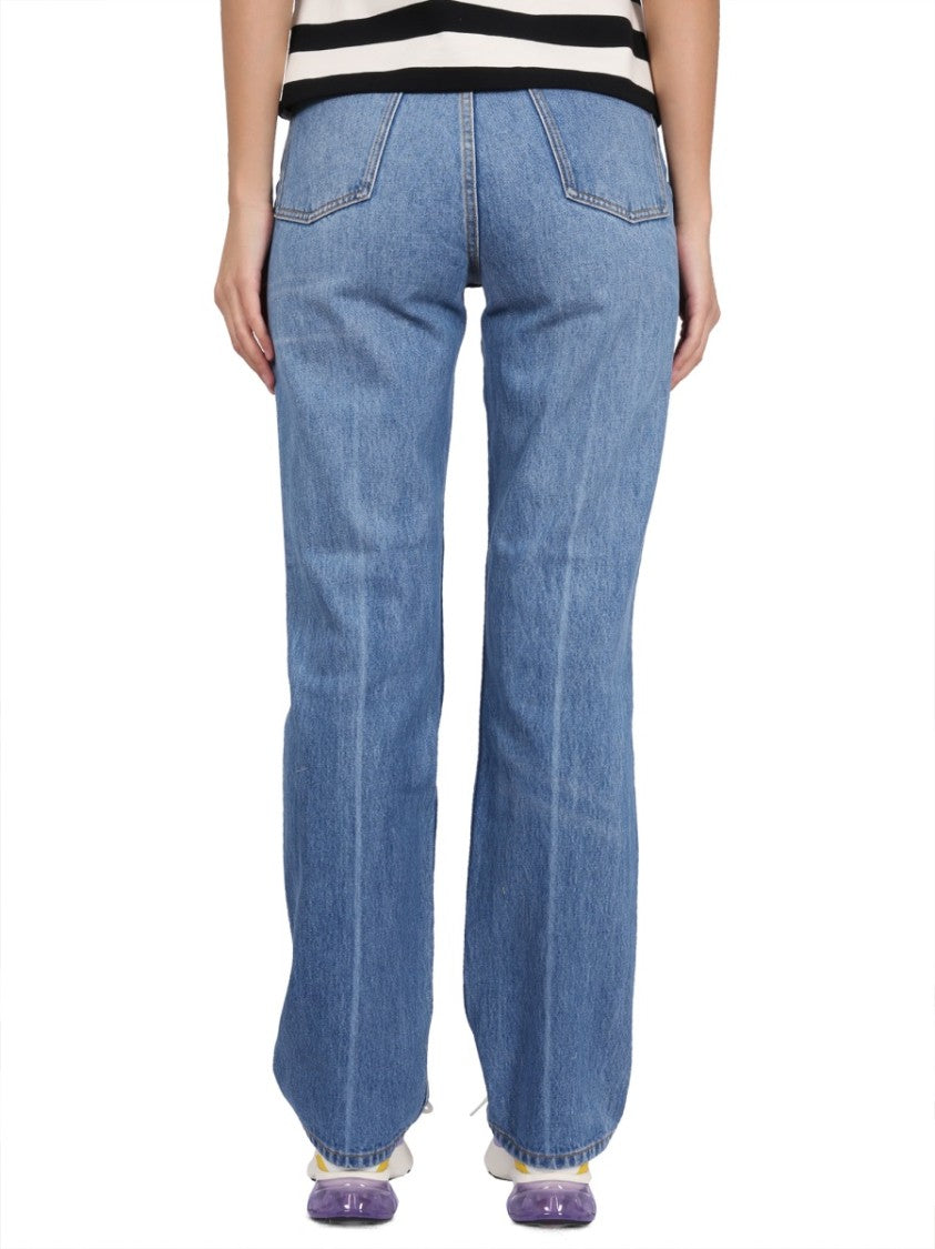 Tory Burch Medium Waist Slim Jeans