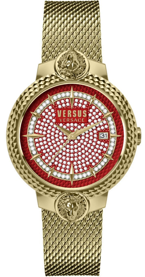 Versus Versace Mouffetard Crystal Bracelet Watch