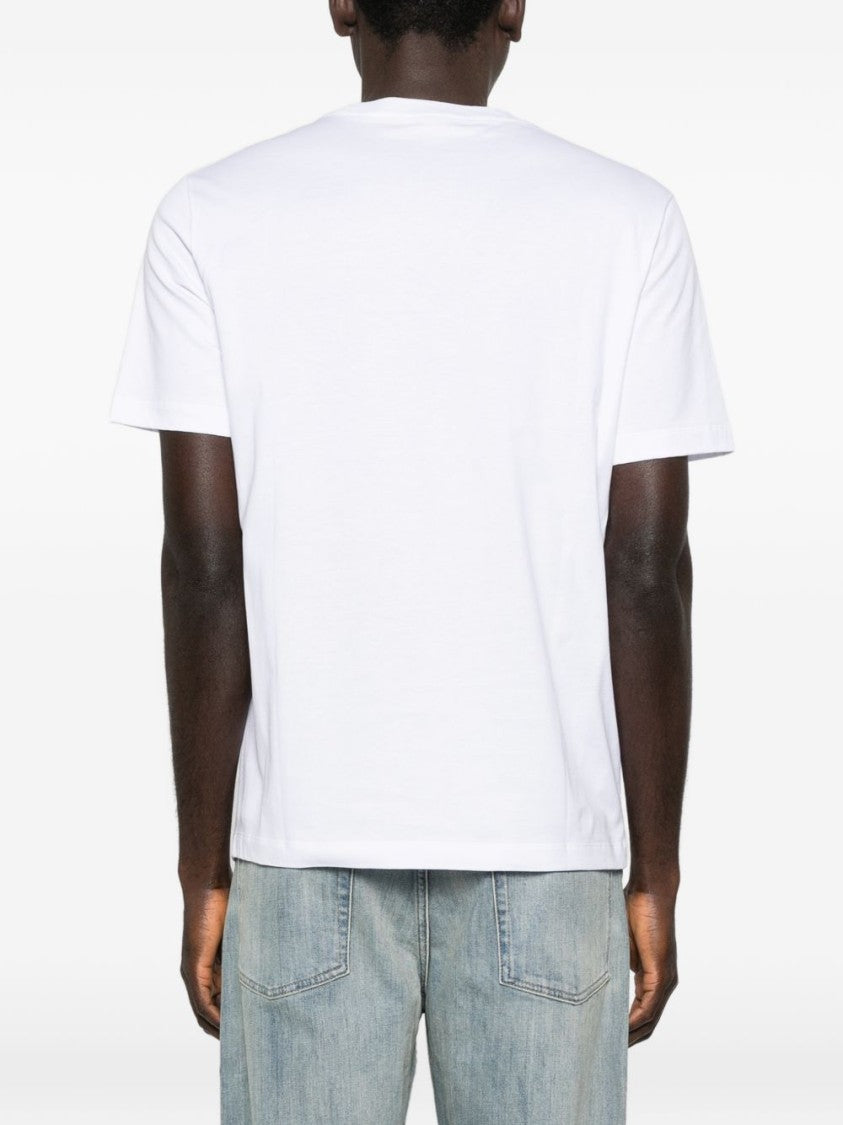 Lanvin Script Logo Short-Sleeve Silk-Nylon Blend T-Shirt