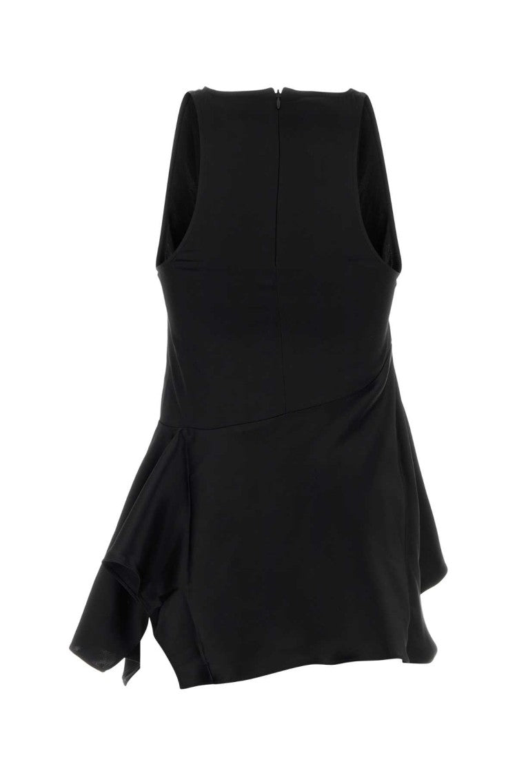 J. W. Anderson Black Satin Top