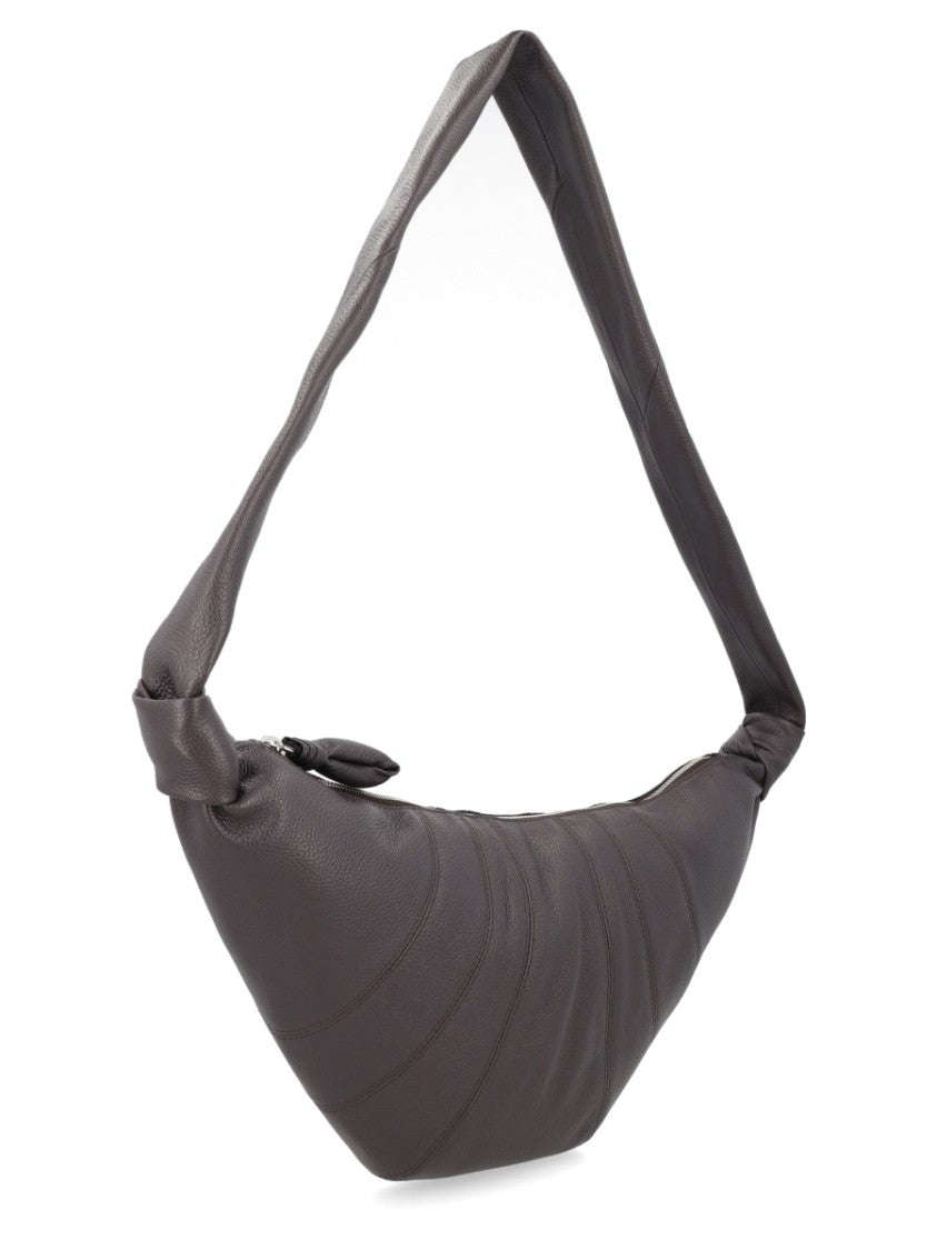 Lemaire Medium Crescent-Shaped Leather Shoulder Bag