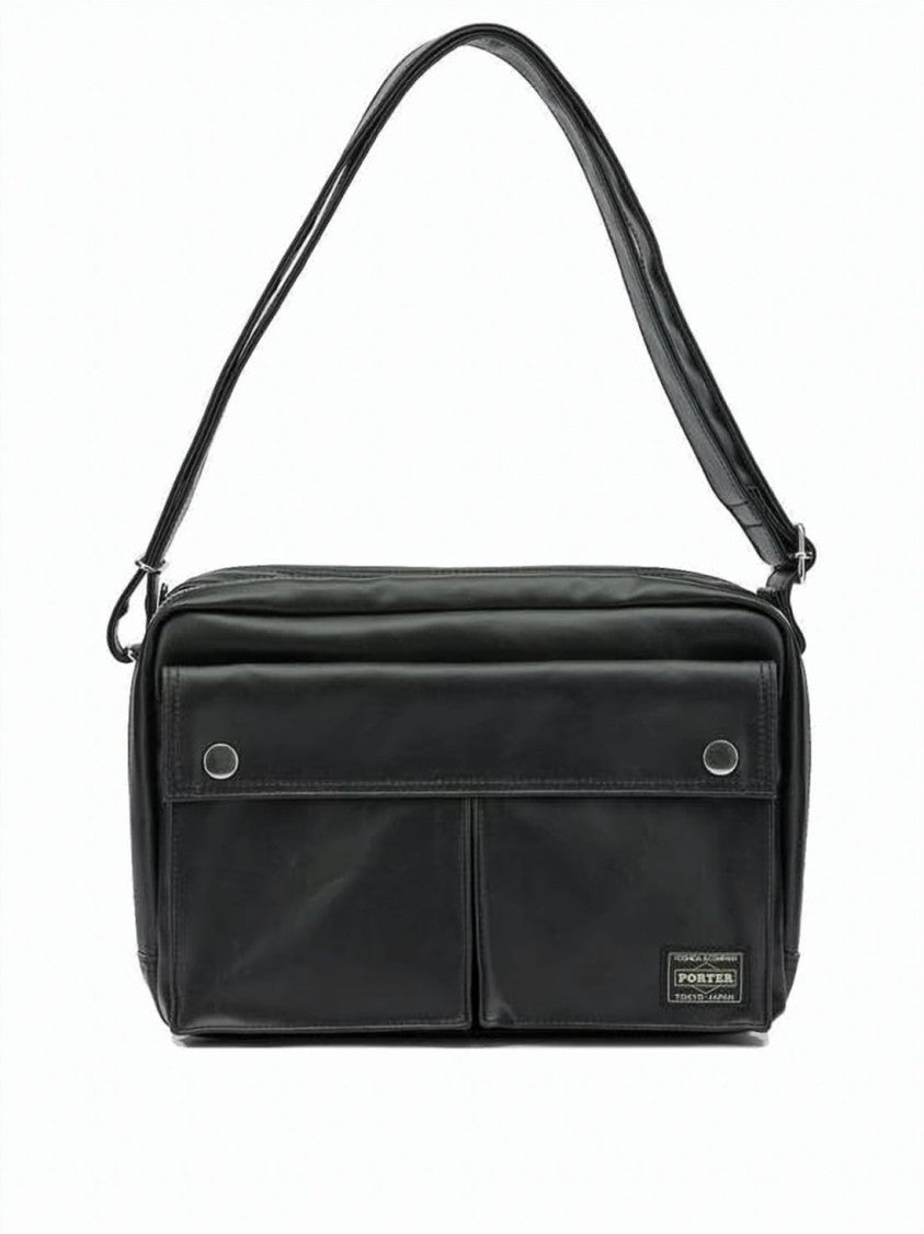 Porter Durable Canvas Crossbody Bag With Adjustable Strap