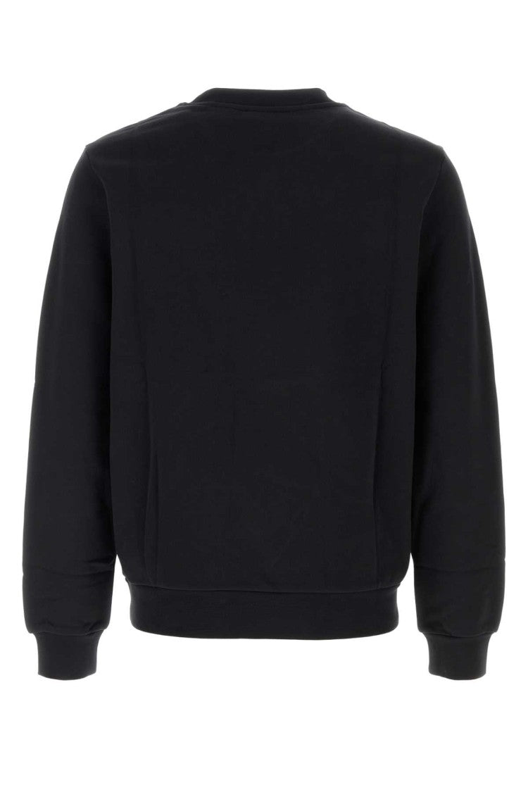 A.P.C. Black Cotton Sweatshirt