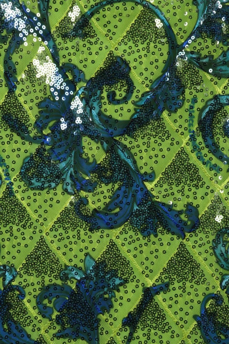 Versace Jeans Couture Sequin Dress - Green